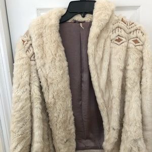 Free people white coat